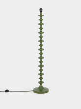 House of Capricorn Freixo Green Wood Floor Lamp Base