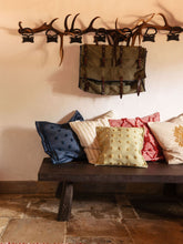 House of Capricorn Handmade Sofia Yellow Mixed Recycled Fibres Cushion