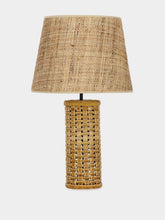House of Capricorn Luso Natural Wicker Effect Medium Lampshade