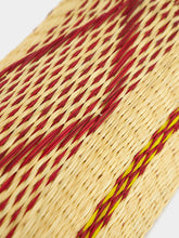 House of Capricorn Handmade Coruche Natural and Multicolour Reed Wall Lamp