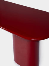 House of Capricorn Amendoeira Red Lacquered Wood Dining Table