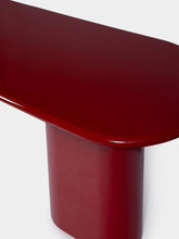 House of Capricorn Amendoeira Red Lacquered Wood Dining Table