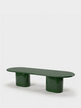 House of Capricorn Amendoeira Green Lacquered Wood Large Dining Table