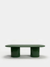 House of Capricorn Amendoeira Green Lacquered Wood Dining Table