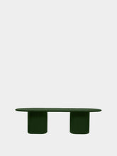 House of Capricorn Amendoeira Green Lacquered Wood Dining Table