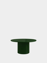 House of Capricorn Amendoeira Green Lacquered Wood Round Dining Table