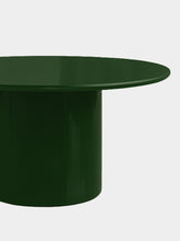 House of Capricorn Amendoeira Green Lacquered Wood Round Dining Table
