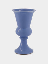 House of Capricorn Florbela Blue Ceramic Medium Vase