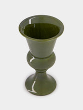 House of Capricorn Florbela Green Ceramic Medium Vase