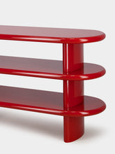 House of Capricorn Amendoeira Sideboard Red Lacquered Wood