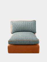 House of Capricorn Dinis Brick Linen Central Module Sofa