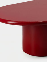 House of Capricorn Amendoeira Red Lacquered Wood Coffee Table