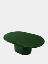 House of Capricorn Amendoeira Green Lacquered Wood Coffee Table