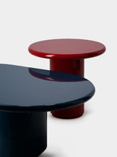 House of Capricorn Amendoeira Red Lacquered Wood Side Table
