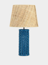 Cesta Blue Ceramic Lamp Base