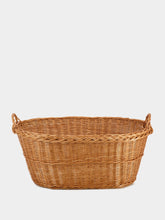 House of Capricorn Handmade Furnas Natural Wicker Large Basket