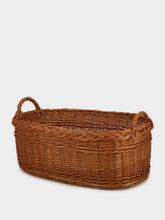 House of Capricorn Handmade Furnas Natural Wicker Large Basket