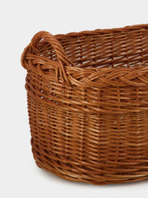 House of Capricorn Handmade Furnas Natural Wicker Large Basket
