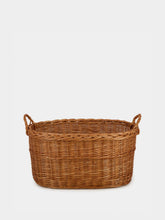 House of Capricorn Handmade Furnas Natural Wicker Medium Basket