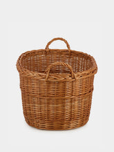 House of Capricorn Handmade Furnas Natural Wicker Medium Basket