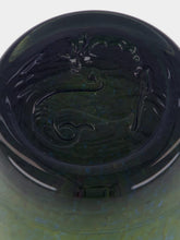 House of Capricorn Handblown Avis Green Glass Tumbler