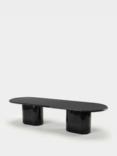 House of Capricorn Amendoeira Black Lacquered Wood Large Dining Table