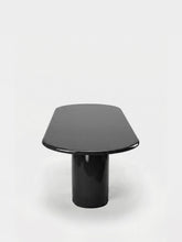 House of Capricorn Amendoeira Black Lacquered Wood Large Dining Table