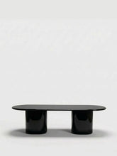 House of Capricorn Amendoeira Black Lacquered Wood Dining Table