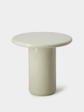 House of Capricorn Amendoeira Ivory Lacquered Wood Side Table