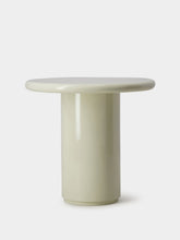 House of Capricorn Amendoeira Ivory Lacquered Wood Side Table