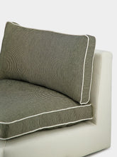 House of Capricorn Dinis Ivory Linen Central Module Sofa