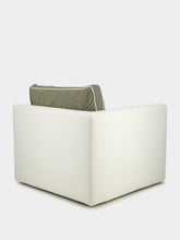 House of Capricorn Dinis Ivory Linen Left Arm Module Sofa