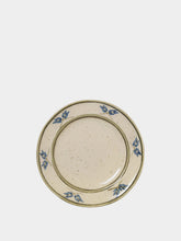 House of Capricorn Hand-Painted Lusitano Leaf Stoneware Dessert Plate
