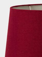 House of Capricorn Luso Bordeaux Linen Large Lampshade