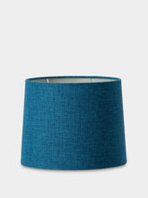 House of Capricorn Luso Blue Linen Small Lampshade