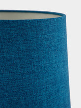 House of Capricorn Luso Blue Linen Small Lampshade