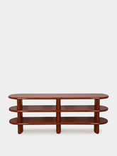 House of Capricorn Amendoeira Sideboard Brick Lacquered Wood