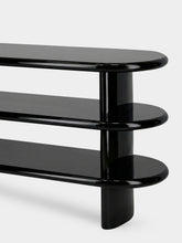 House of Capricorn Amendoeira Sideboard Black Lacquered Wood