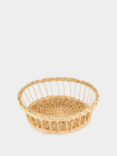House of Capricorn Handmade Vitória Natural Wicker Large Bread Basket