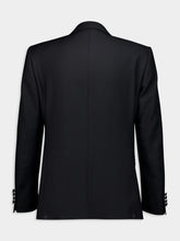 Corneliani Single-Breasted Virgin-Wool Black Suit