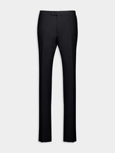 Corneliani Single-Breasted Virgin-Wool Black Suit