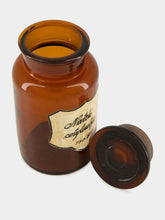 All Origine Amber Apothecary Bottle with Natrii Label