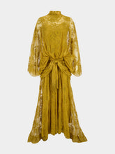Zimmermann Chartreuse Ascent Batwing Lace Gown