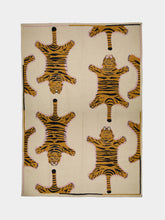 Ornate Beige Suzani Killim Hand Embroidered Wool Rug