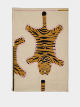 Ornate Beige Suzani Killim Hand Embroidered Wool Rug
