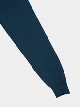 Boglioli Blue Cotton Crew Neck Sweatshirt
