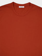Boglioli Rust Cotton Crew Neck T-Shirt