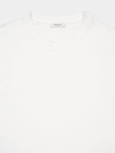 Boglioli White Cotton Linen Jersey Crew Neck T-Shirt