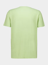 Boglioli Light Green Cotton Linen Crew Neck T-Shirt