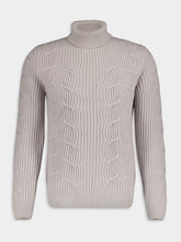Boglioli Textured Wool Turtleneck